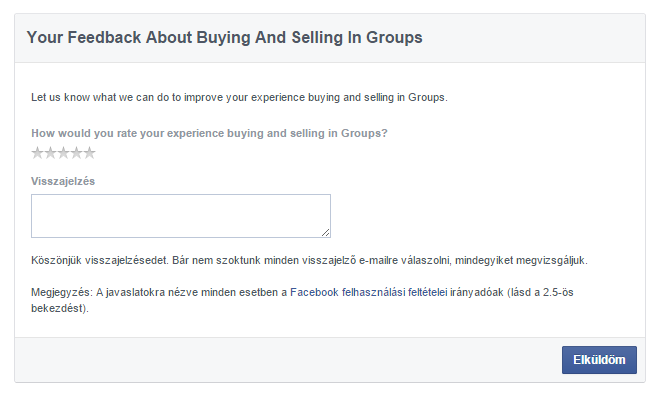 facebook csoport termék eladása funkció 7