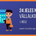 24 jeles nap, amit minden vállalkozónak ismernie kell – 1. rész